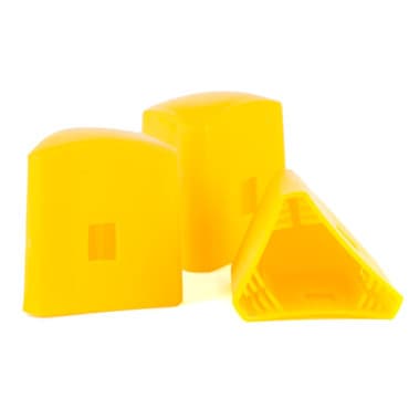 Star Picket Triangular Safety Caps - Pkt/100