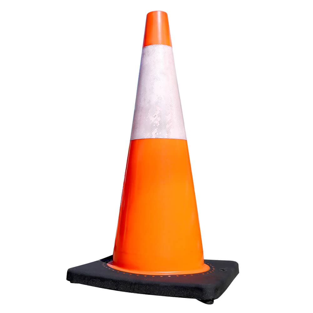 Traffic Cone with Reflective Sleeve - 450mm