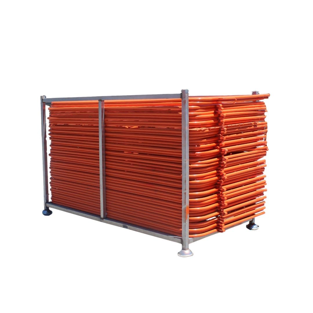 100m Orange Crowd Control Barrier Package