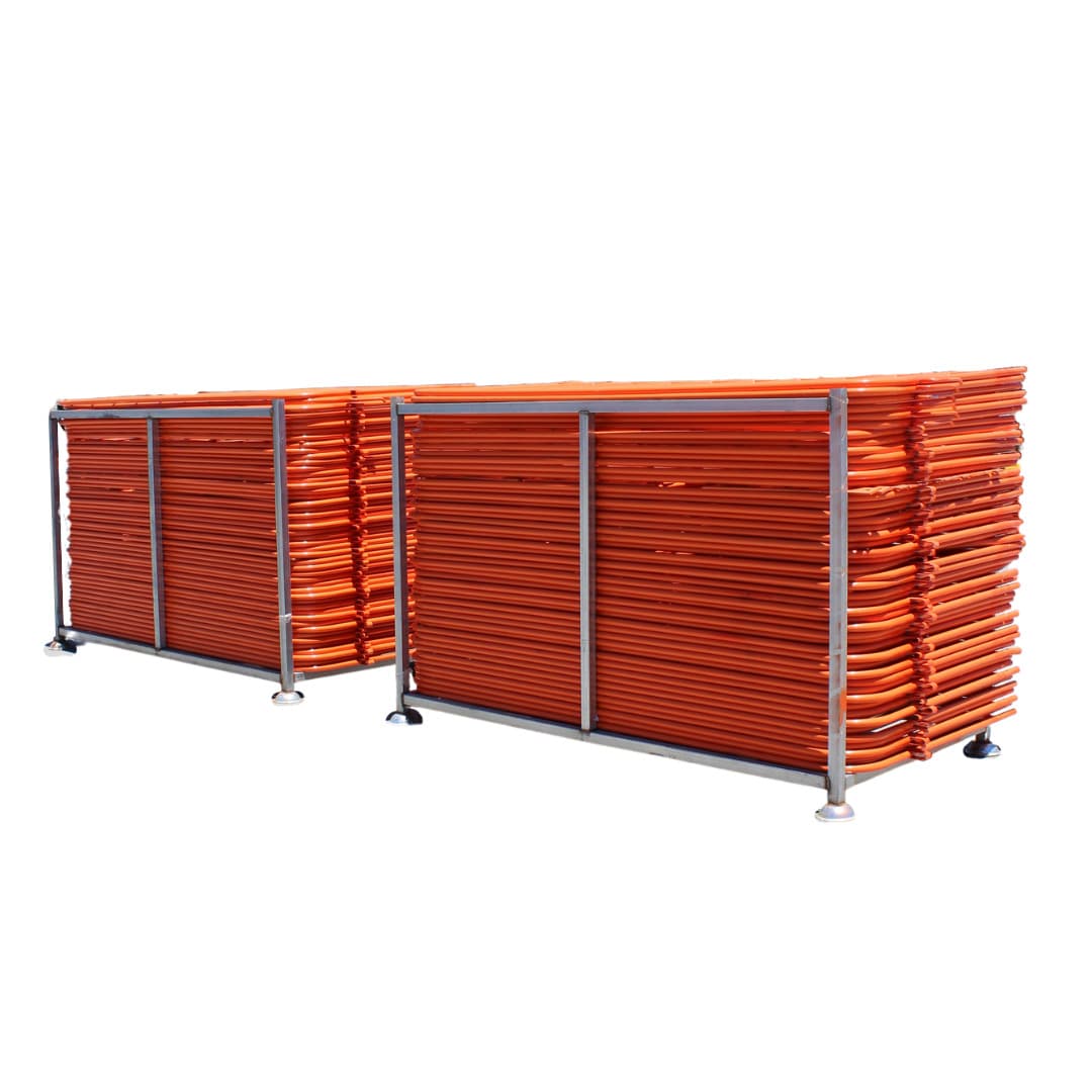 200m Orange Crowd Control Barrier Package