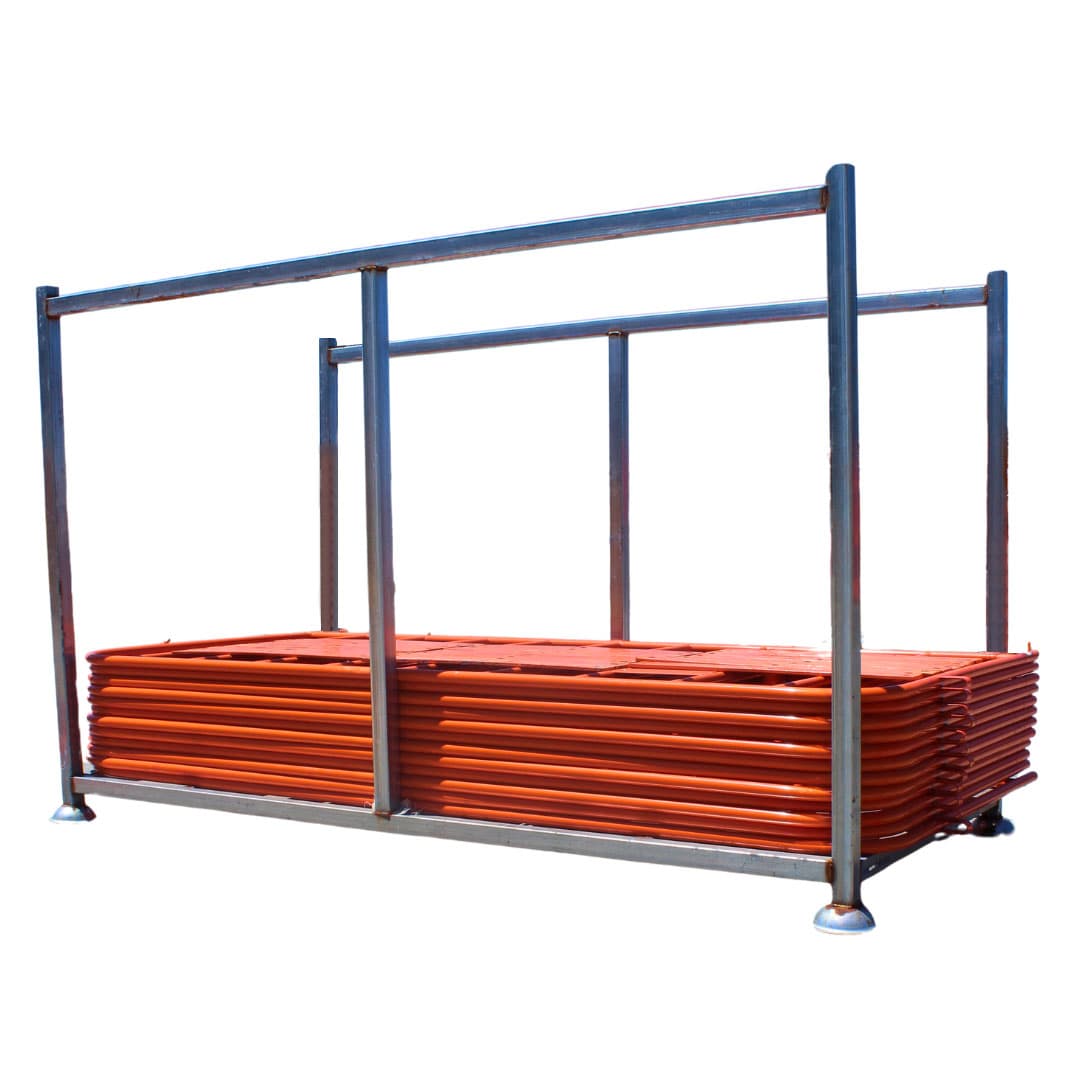25m Orange Crowd Control Barrier Package