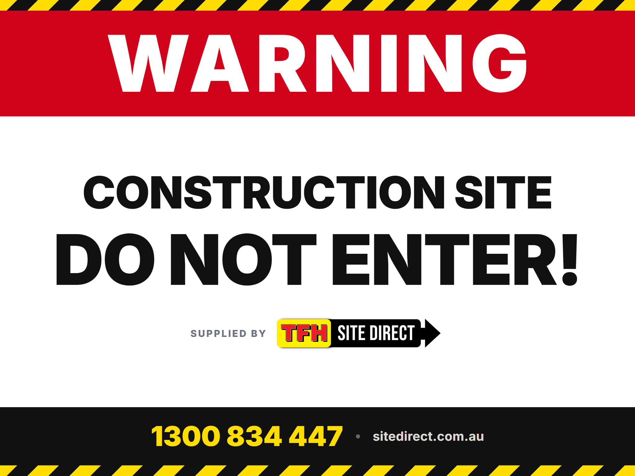 Construction Site Sign